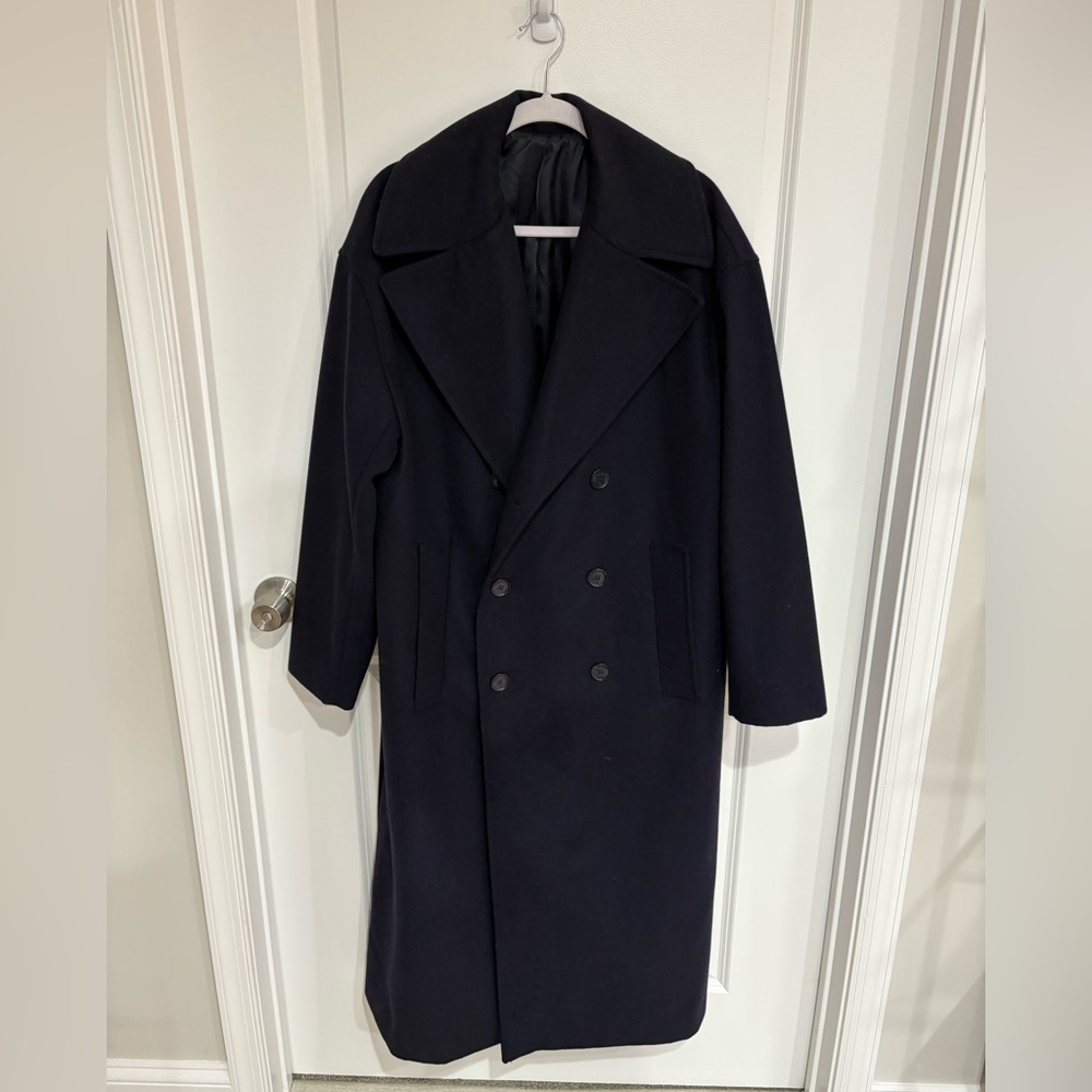 H&M Navy Coat
